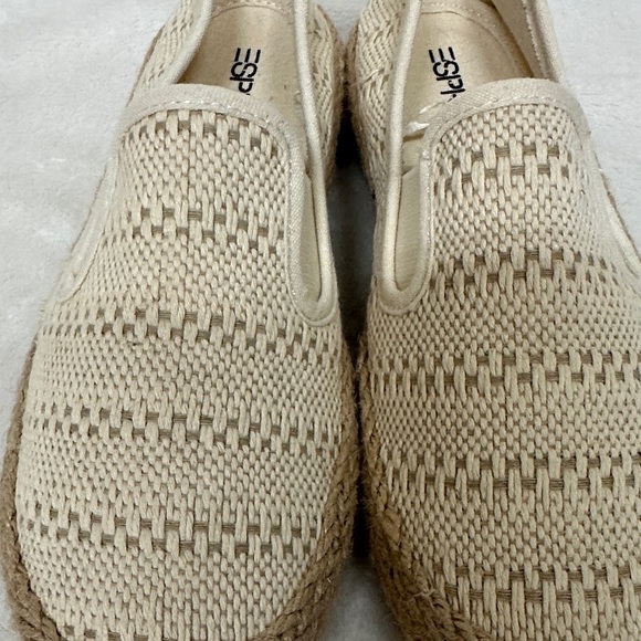 Esprit Nadine Cream Espadrille Slip-Ons - Picture 8 of 9